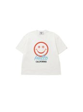 画像1: 【Perfect ribs®︎×A LOVE MOVEMENT】Helllo CALFOLNIA / Basic Short Sleeve T Shirts (1)