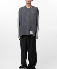 画像3: Maison MIHARA YASUHIRO　Front Back Combined Long Sleeve T-shirt (3)