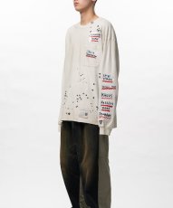 画像5: Maison MIHARA YASUHIRO　Embellished Sticker Long Sleeve T-shirt (5)