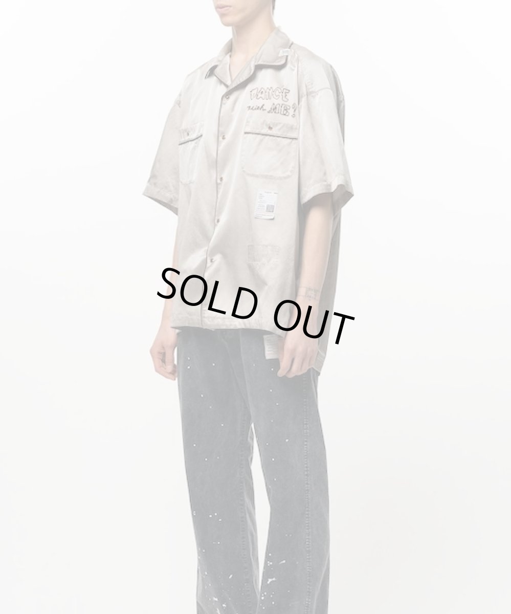 画像4: Maison MIHARA YASUHIRO　Sun Faded Like Satin Shirt (4)
