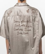 画像7: Maison MIHARA YASUHIRO　Sun Faded Like Satin Shirt (7)