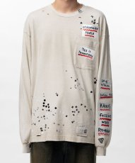 画像6: Maison MIHARA YASUHIRO　Embellished Sticker Long Sleeve T-shirt (6)