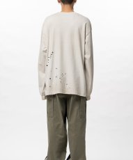 画像4: Maison MIHARA YASUHIRO　Embellished Sticker Long Sleeve T-shirt (4)