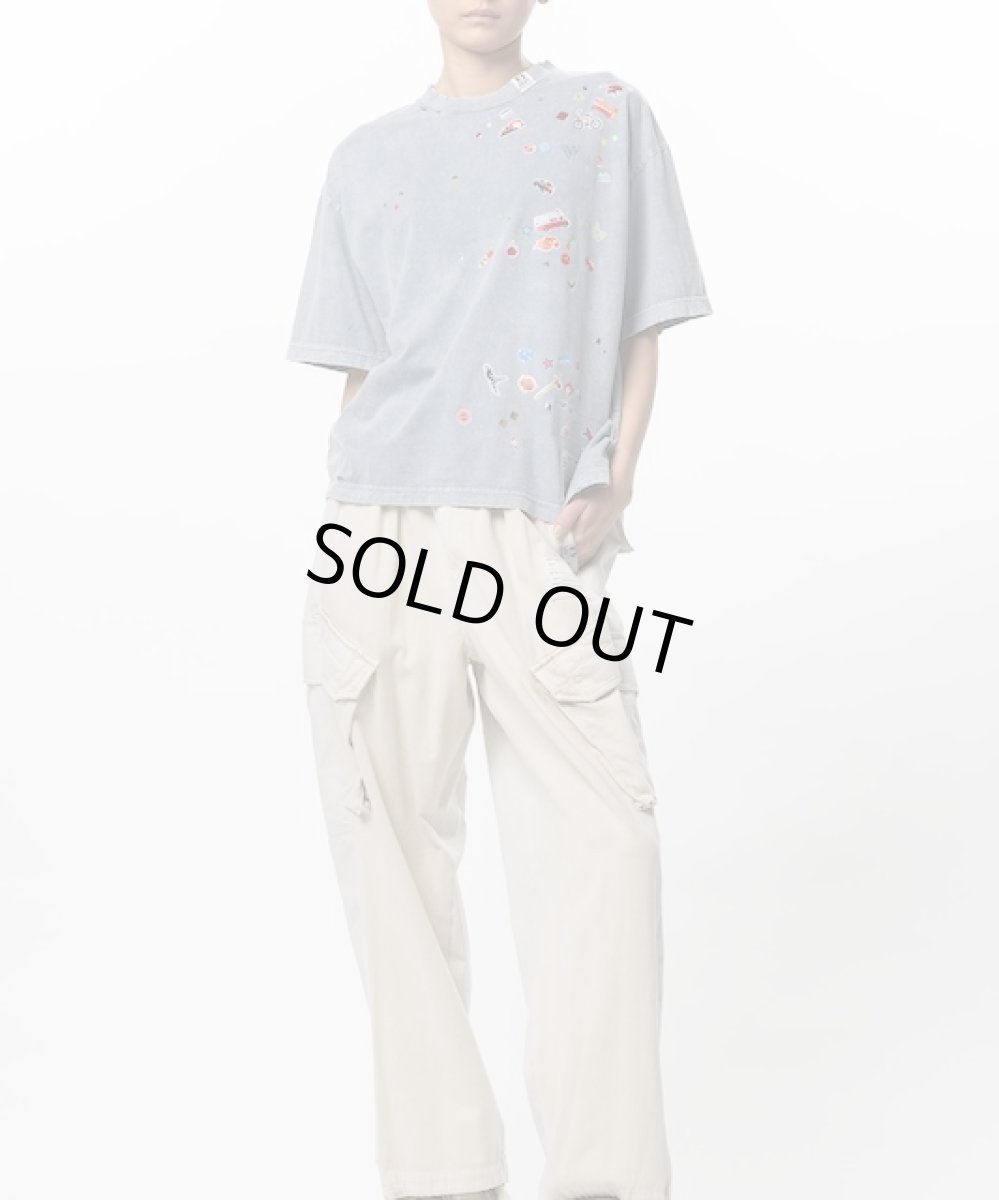 画像5: Maison MIHARA YASUHIRO　Kids Sticker Print Bleached T-shirt (5)