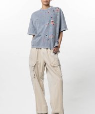 画像5: Maison MIHARA YASUHIRO　Kids Sticker Print Bleached T-shirt (5)