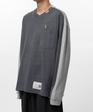 画像6: Maison MIHARA YASUHIRO　Front Back Combined Long Sleeve T-shirt (6)