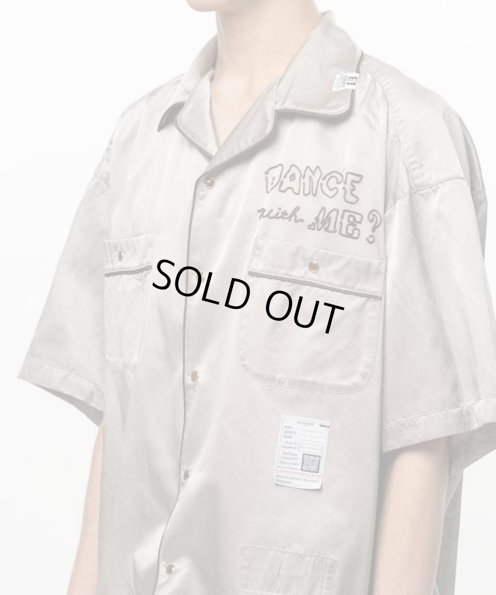 画像6: Maison MIHARA YASUHIRO　Sun Faded Like Satin Shirt (6)