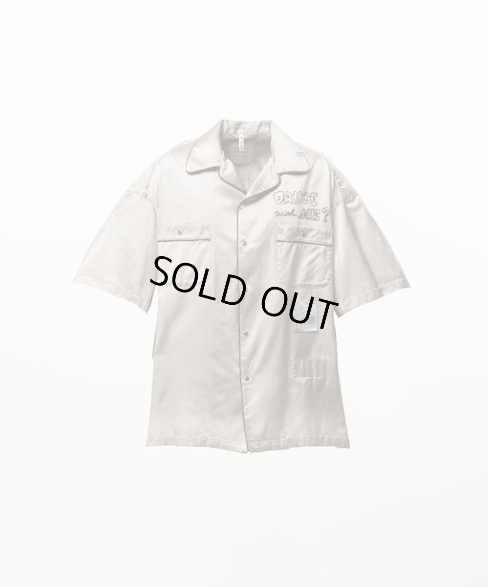 画像1: Maison MIHARA YASUHIRO　Sun Faded Like Satin Shirt (1)