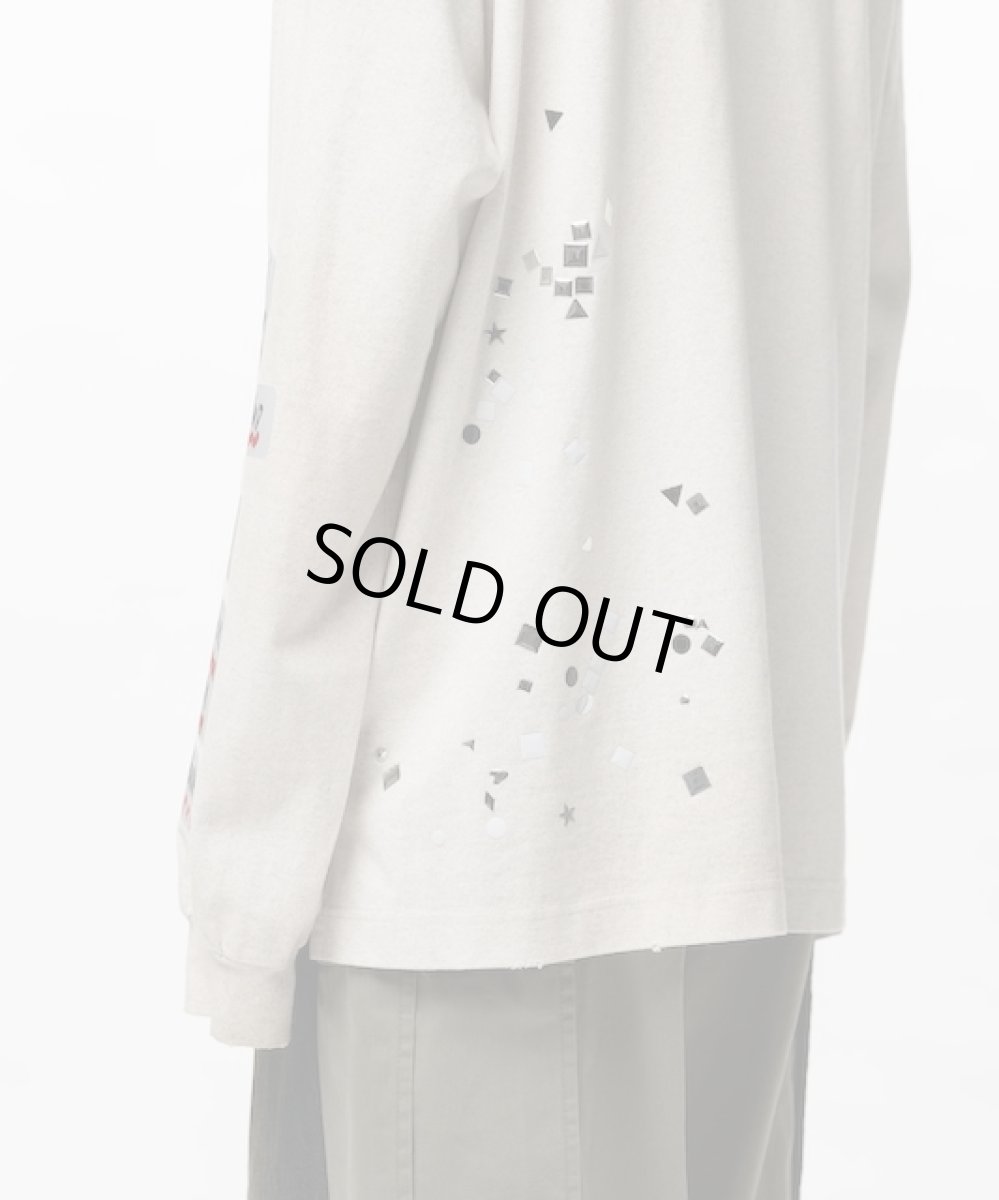 画像7: Maison MIHARA YASUHIRO　Embellished Sticker Long Sleeve T-shirt (7)