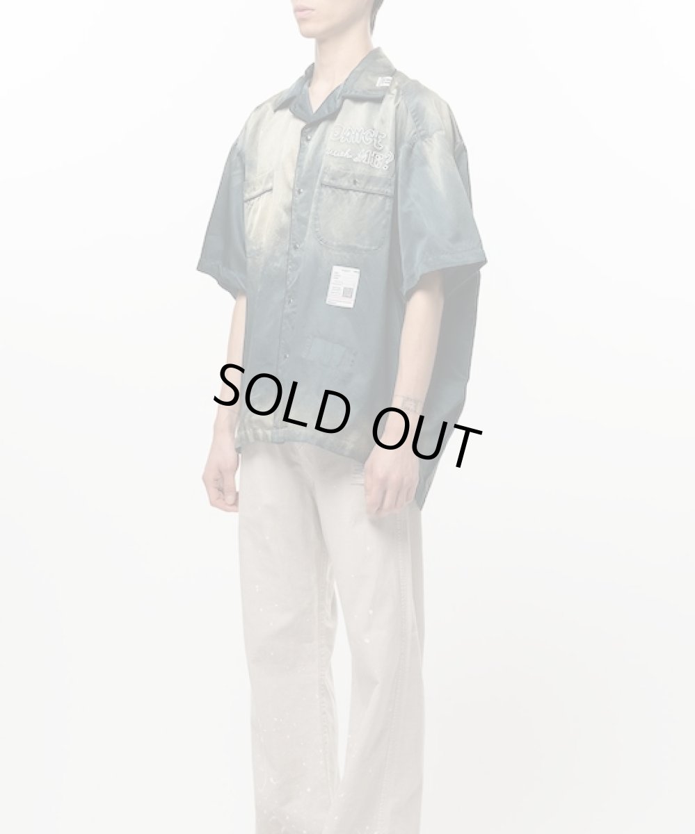 画像4: Maison MIHARA YASUHIRO　Sun Faded Like Satin Shirt (4)