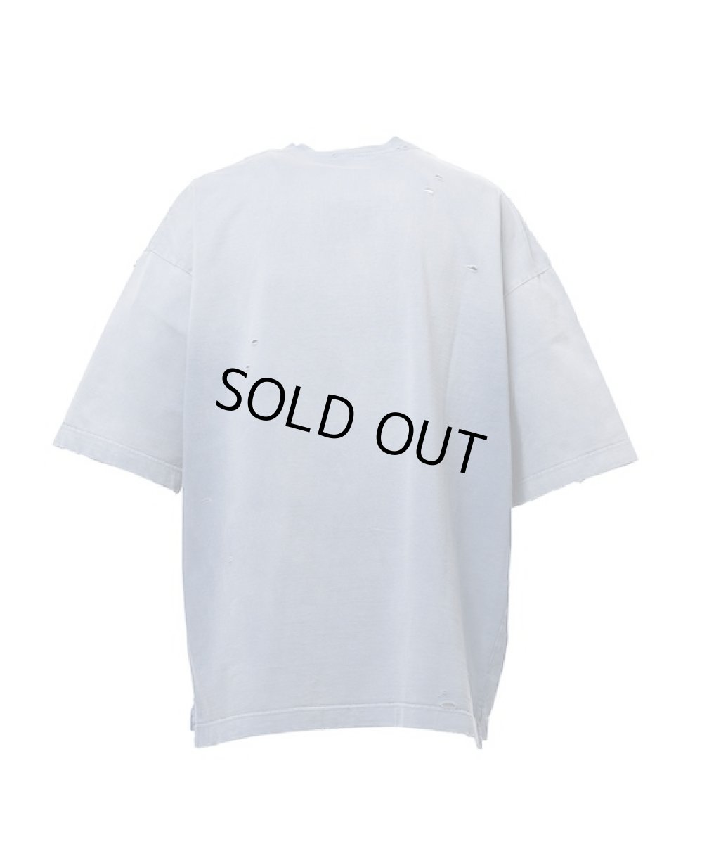 画像2: Maison MIHARA YASUHIRO　Sun Faded Like V-neck T-shirt (2)