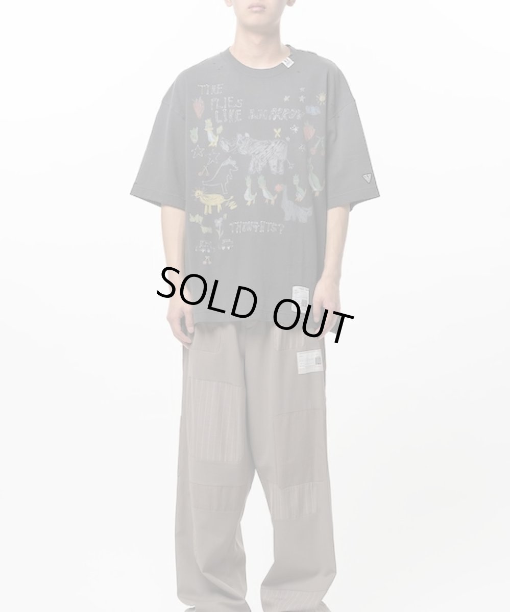 画像1: Maison MIHARA YASUHIRO　Kids Doodle Printed T-shirt (1)