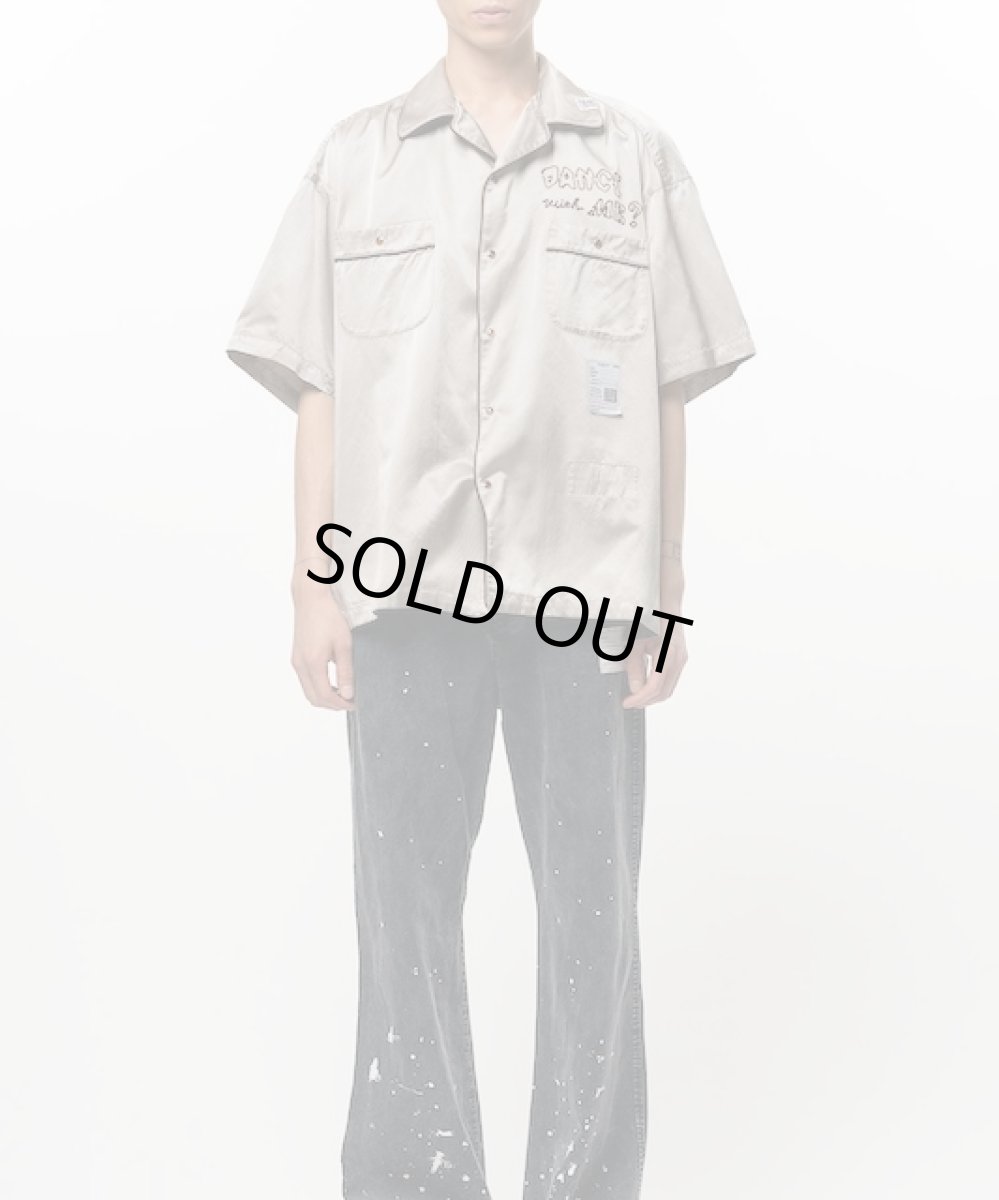画像3: Maison MIHARA YASUHIRO　Sun Faded Like Satin Shirt (3)