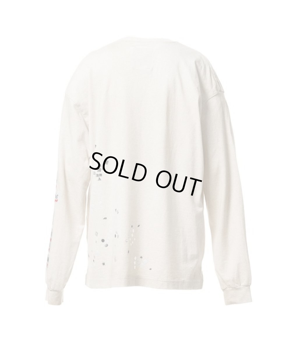 画像2: Maison MIHARA YASUHIRO　Embellished Sticker Long Sleeve T-shirt (2)