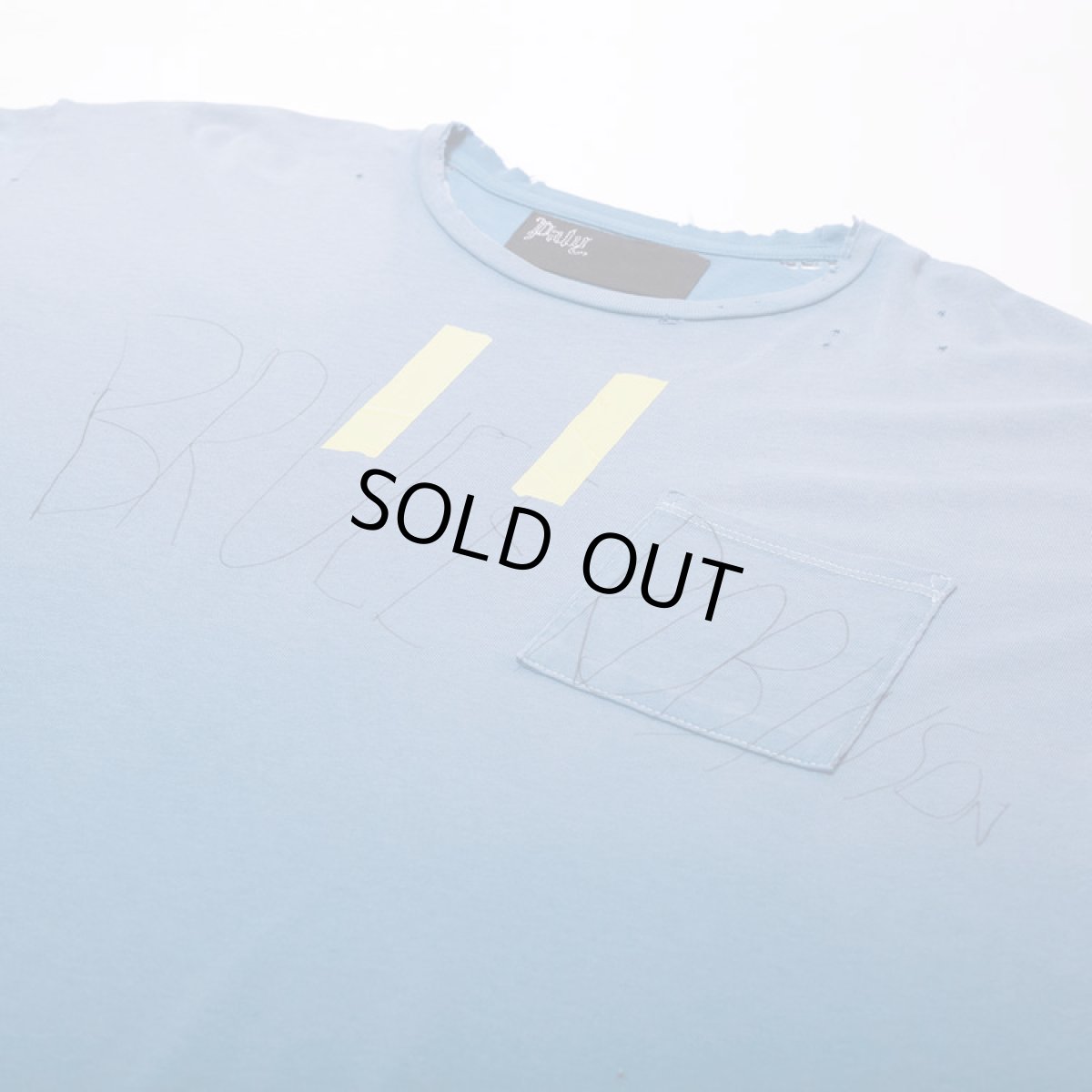 画像2: PALY HOLLYWOOD BRUCE POCKET TEE (2)