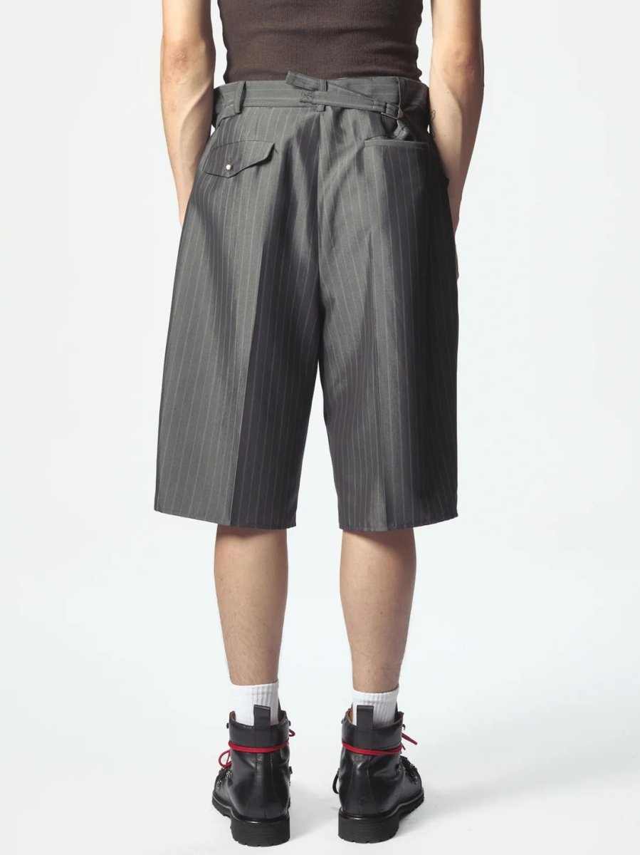 画像4: MAGLIANO Darkettone Regolatore Short Pinstripe Melange (4)