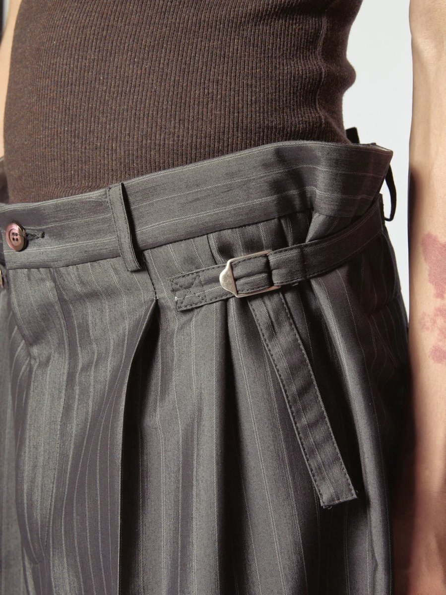 画像7: MAGLIANO Darkettone Regolatore Short Pinstripe Melange (7)