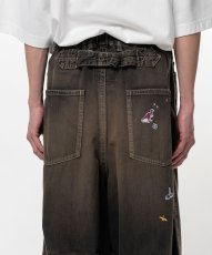 画像7: Maison MIHARA YASUHIRO　Kids Sticker Printed Baker Denim Pants (7)