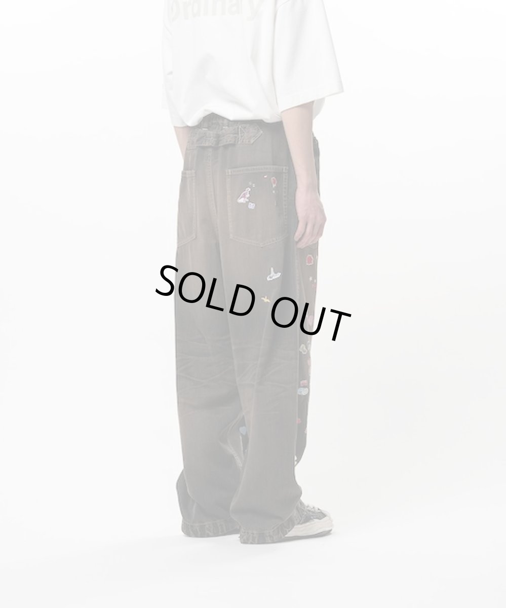 画像5: Maison MIHARA YASUHIRO　Kids Sticker Printed Baker Denim Pants (5)