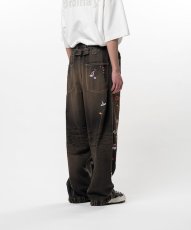 画像5: Maison MIHARA YASUHIRO　Kids Sticker Printed Baker Denim Pants (5)