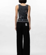 画像4: Maison MIHARA YASUHIRO　Kids Sticker Print Bleached Tank-Top (4)