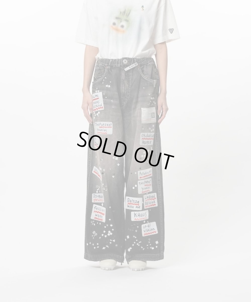 画像3: Maison MIHARA YASUHIRO　Embellished Sticker Denim Pants (3)