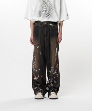 画像3: Maison MIHARA YASUHIRO　Kids Sticker Printed Baker Denim Pants (3)