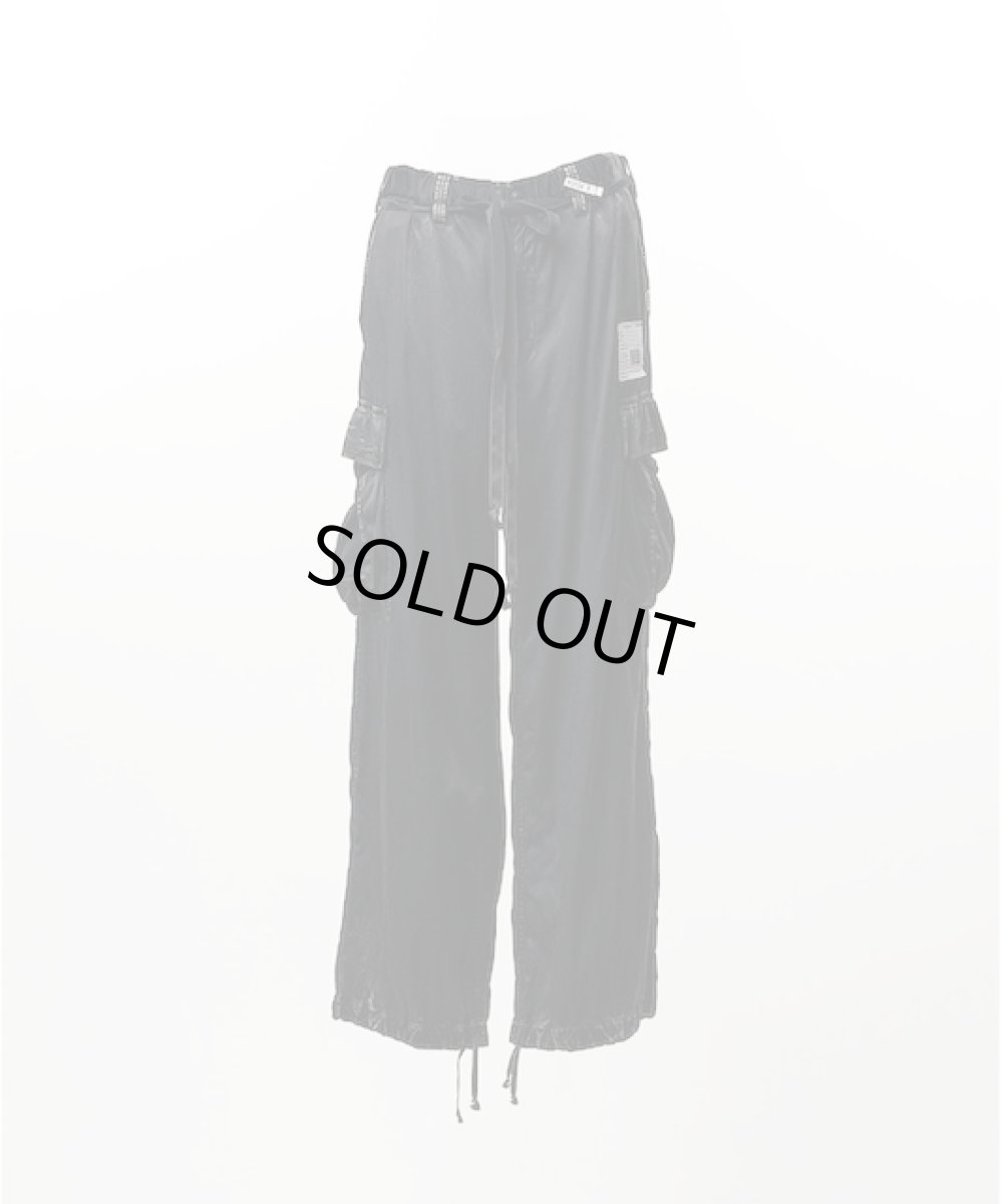 画像1: Maison MIHARA YASUHIRO　Satin Cargo Pants (1)