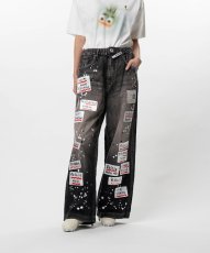 画像4: Maison MIHARA YASUHIRO　Embellished Sticker Denim Pants (4)