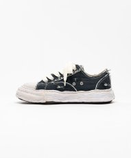 画像2: maison MIHARA YASUHIRO "PETERSON23" OG Sole Ripped Overdye Canvas Low-top Sneaker(A15FW723) (2)