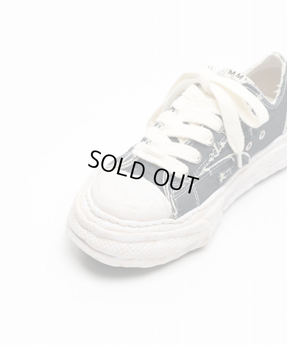 画像4: maison MIHARA YASUHIRO "PETERSON23" OG Sole Ripped Overdye Canvas Low-top Sneaker(A15FW723) (4)