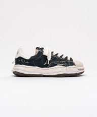 画像1: maison MIHARA YASUHIRO "BLAKEY" OG Sole Ripped Overdye Canvas Low-top Sneaker(A16FW729) (1)