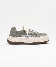 画像1: maison MIHARA YASUHIRO "OLIVER" OG Sole Graffiti Printed Canvas Low-top Sneaker(A16FW705) (1)
