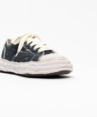 画像3: maison MIHARA YASUHIRO "PETERSON23" OG Sole Ripped Overdye Canvas Low-top Sneaker(A15FW723) (3)