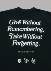 画像4: ALWAYS OUT OF STOCK  GIVE WITHOUT REMEMBERING S/S TEE-BLACK (4)