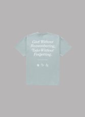 画像2: ALWAYS OUT OF STOCK  GIVE WITHOUT REMEMBERING S/S TEE-LIGHT BLUE (2)