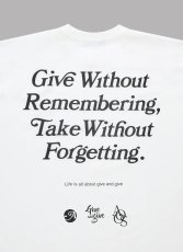 画像4: ALWAYS OUT OF STOCK  GIVE WITHOUT REMEMBERING S/S TEE-WHITE (4)