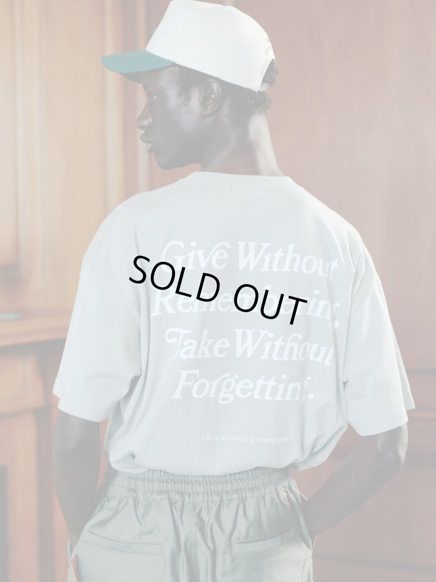 画像3: ALWAYS OUT OF STOCK  GIVE WITHOUT REMEMBERING S/S TEE-LIGHT BLUE (3)