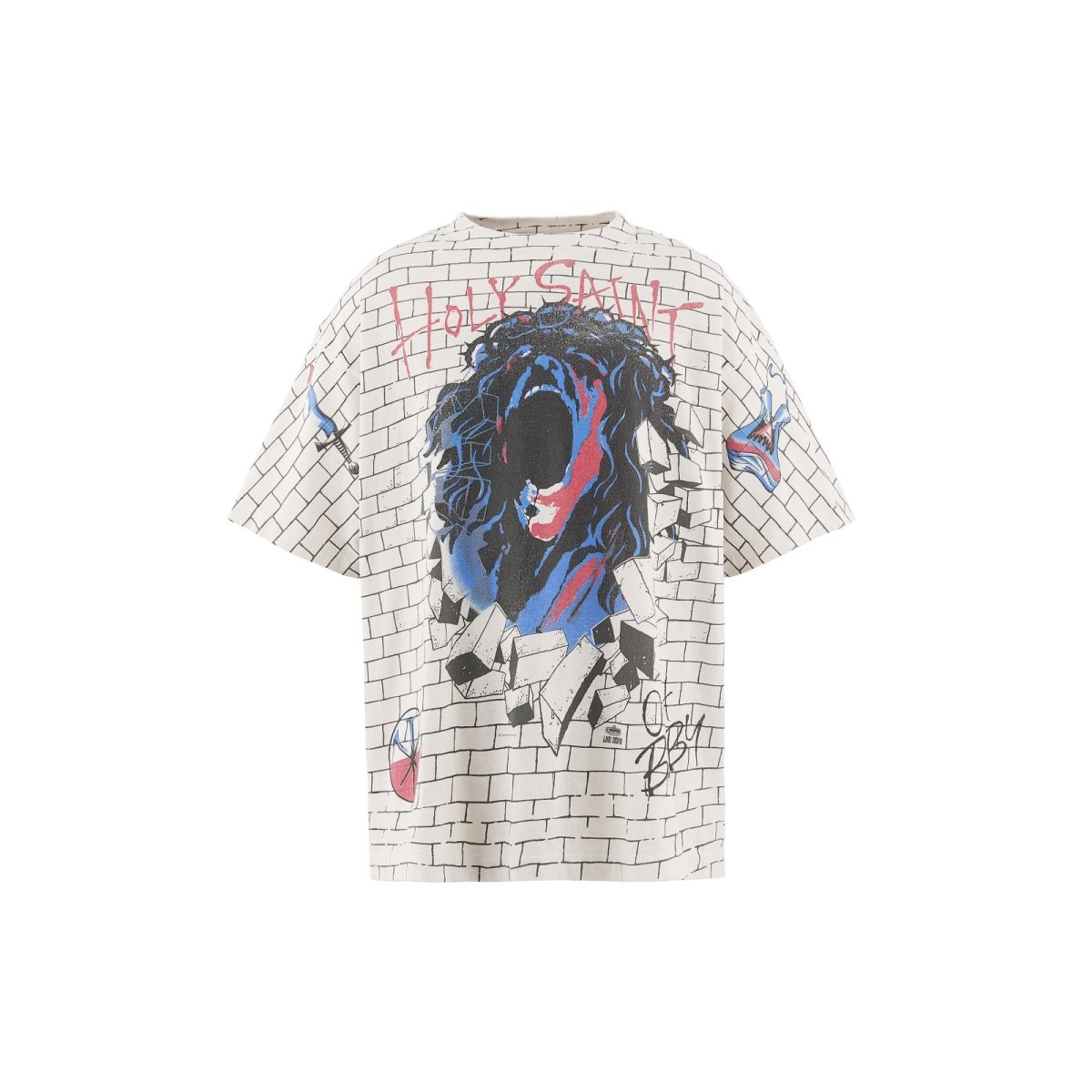 画像1: SAINT Mxxxxxx SS T-SHIRT/HOLY SAINT (1)