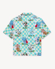 画像2: 'KENZO Cartoon' ハワイアン ショートスリーブ シャツ イン コットン シアサッカー (2)