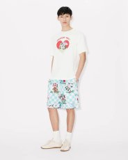 画像5: 'KENZO Cartoon' エラスティック ショートパンツ イン コットン シアサッカー (5)