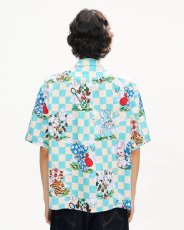 画像4: 'KENZO Cartoon' ハワイアン ショートスリーブ シャツ イン コットン シアサッカー (4)