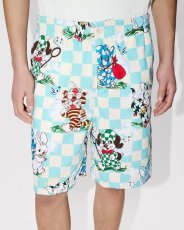 画像6: 'KENZO Cartoon' エラスティック ショートパンツ イン コットン シアサッカー (6)