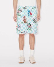 画像3: 'KENZO Cartoon' エラスティック ショートパンツ イン コットン シアサッカー (3)