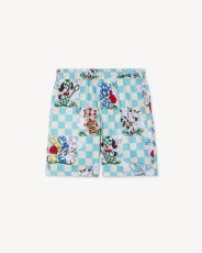 画像1: 'KENZO Cartoon' エラスティック ショートパンツ イン コットン シアサッカー (1)