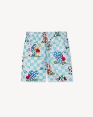 画像2: 'KENZO Cartoon' エラスティック ショートパンツ イン コットン シアサッカー (2)