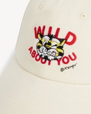 画像3: 'KENZO Wild Tiger' エンブロイダリー キャップ イン コットン (3)