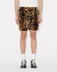 画像3: 'KENZO Tiger' トラック ショートパンツ イン ベルベット ジャカード (3)