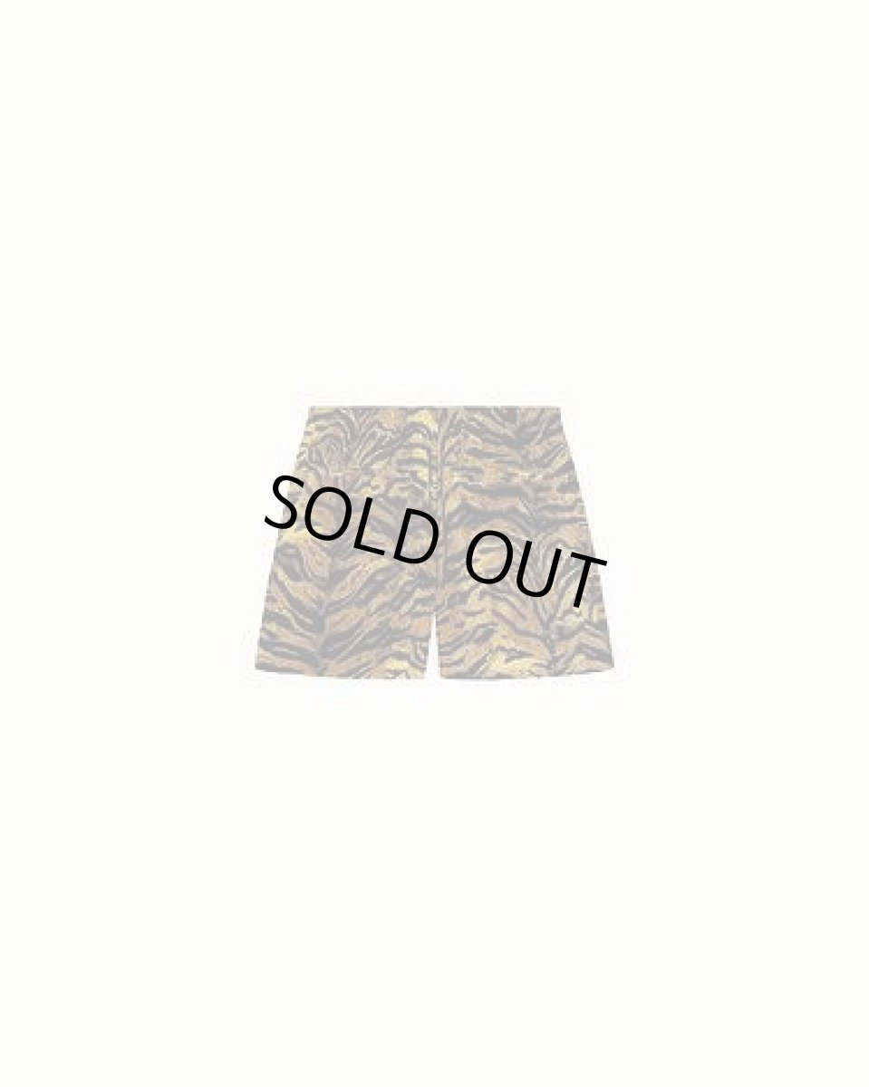 画像2: 'KENZO Tiger' トラック ショートパンツ イン ベルベット ジャカード (2)