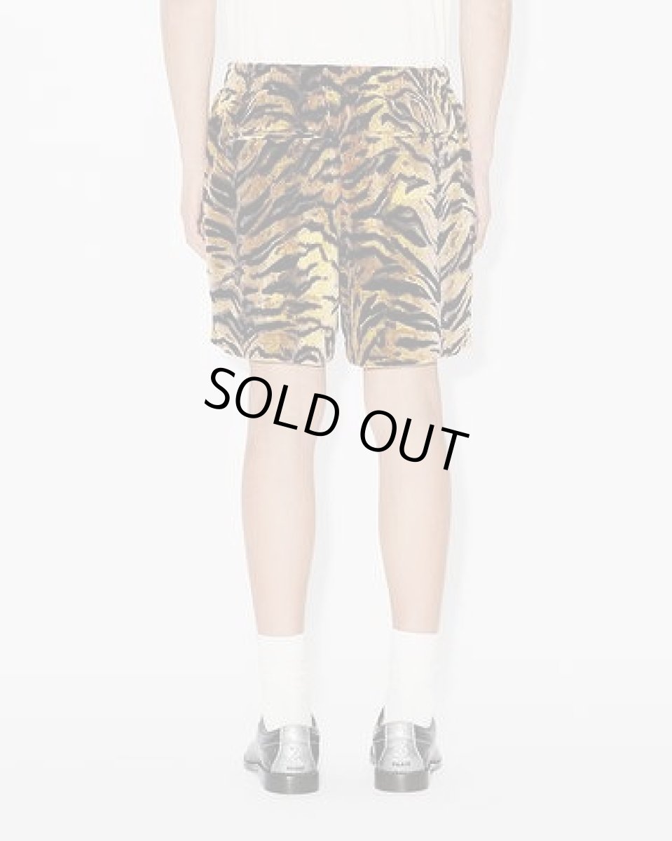 画像4: 'KENZO Tiger' トラック ショートパンツ イン ベルベット ジャカード (4)